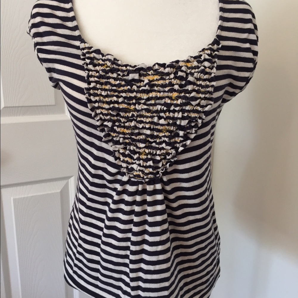 Anthropologie Striped Top